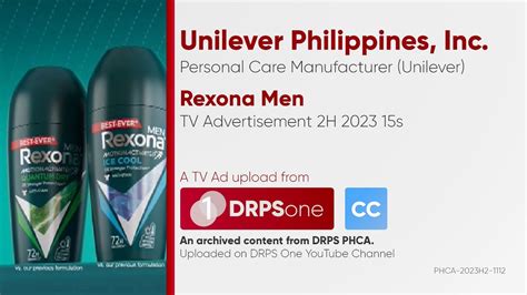 Rexona TV Ad 2H 2023 15s (Philippines) [CC] .